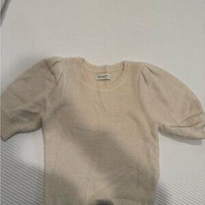 Abercrombie & Fitch Soft Cream Knit Sweater